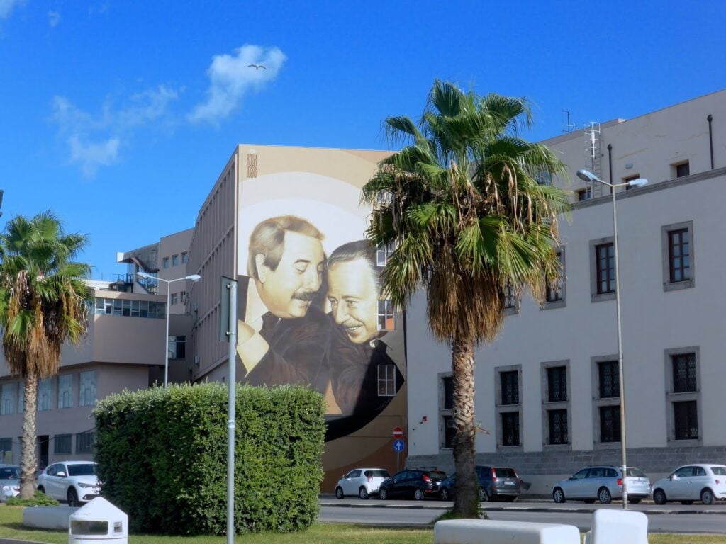 rosk e loste giovanni e paolo 2017 palermo 2 Murales e antimafia. Quando la Street Art vive di cliché: eroi, santi e icone pop
