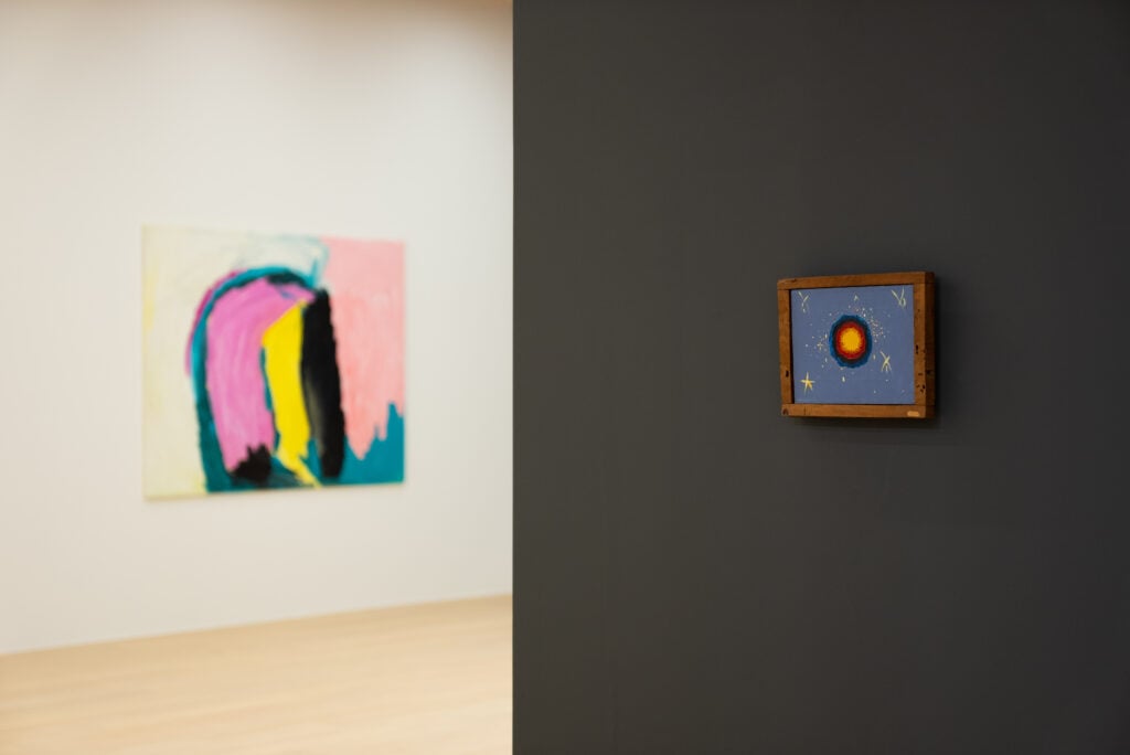 Fondazione Opale, Sally Gabori and Forrest Bess, Beneath the Reflections of the World, Installation View