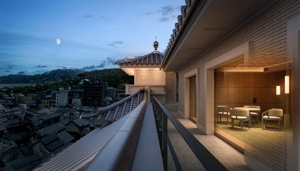 A Kyoto uno storico centro culturale si è trasformato in boutique hotel