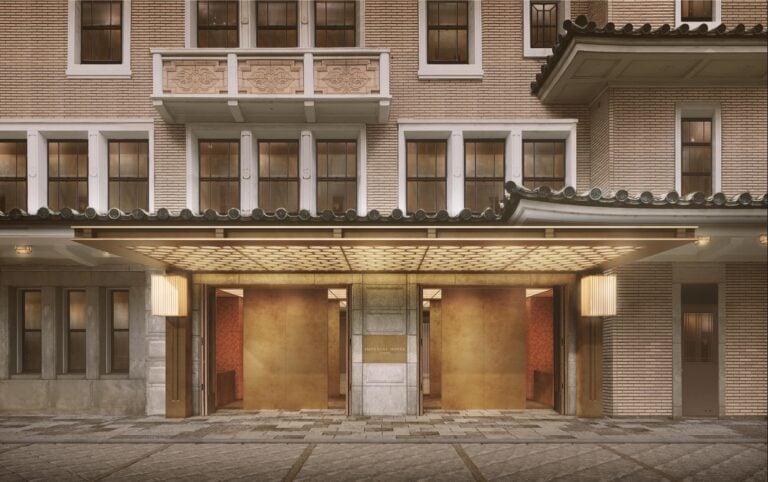 The Imperial Hotel, Kyoto Main Entrance credit New Material Research Laboratory