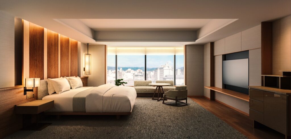The Imperial Hotel, Kyoto Renovation Area credit New Material Research Laboratory