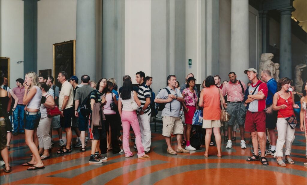 thomas struth audience 09 florence 2004 Intervista al collezionista e imprenditore Francesco Galvagno. Le sue opere in mostra a Palermo