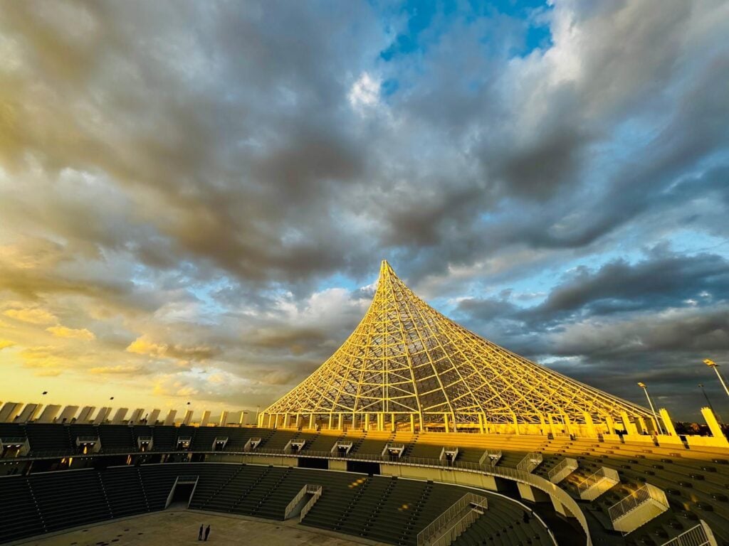 Grazie al Giubileo 2025 riqualificata dopo anni di abbandono l’area della Vela di Santiago Calatrava a Tor Vergata