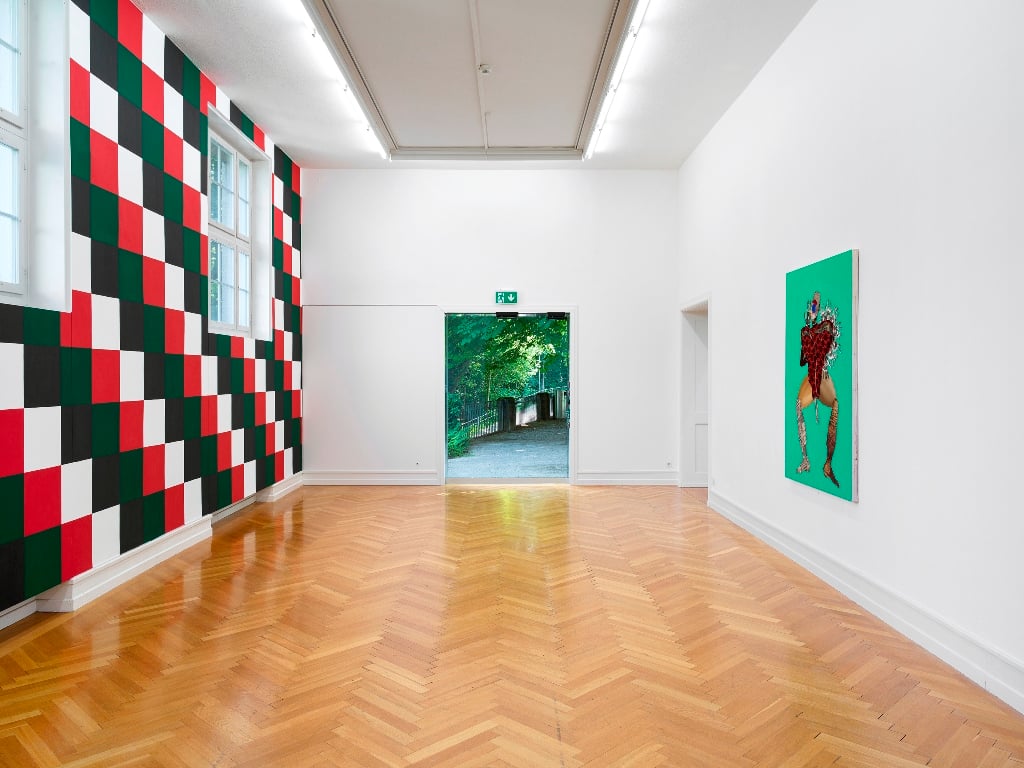 Tschablala Self, Installation view Kunsthalle Bern 2025. Photo Cedric Mussano