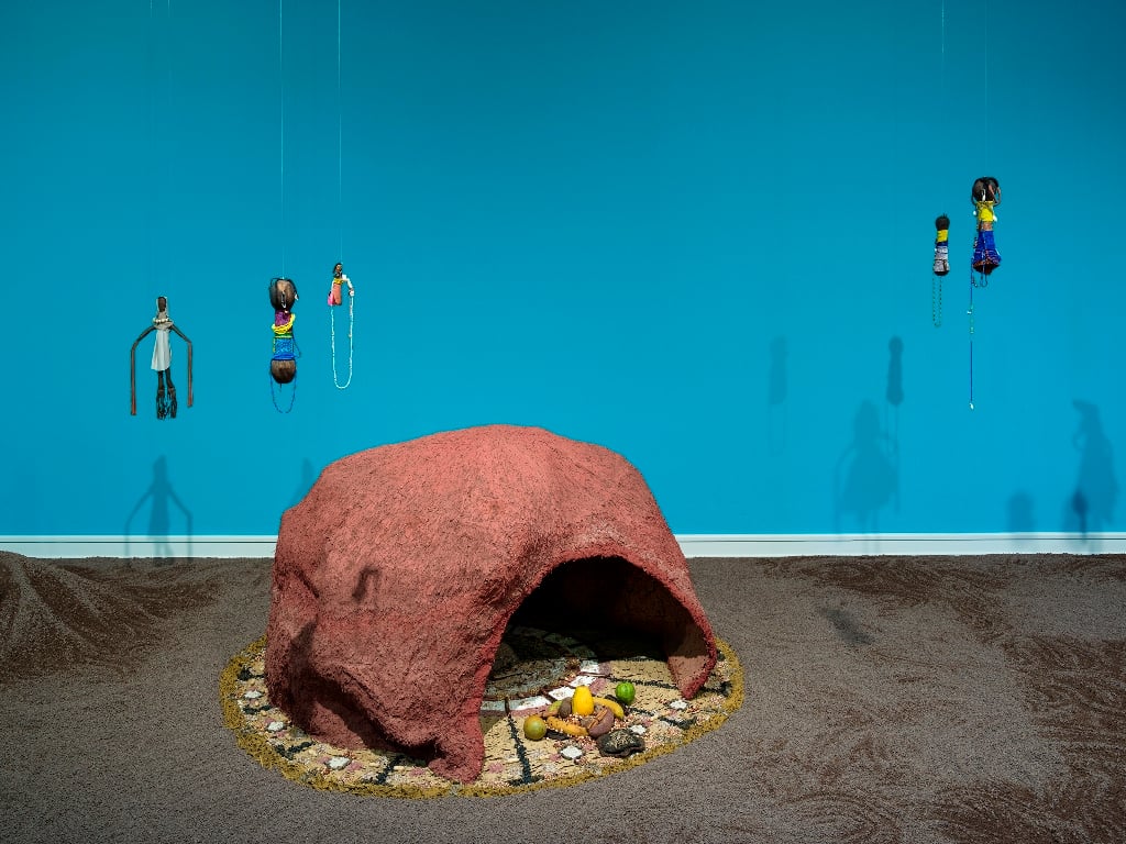 Tuli Mekonjo, Installation view Kunsthalle Bern 2025. Photo Cedric Mussano