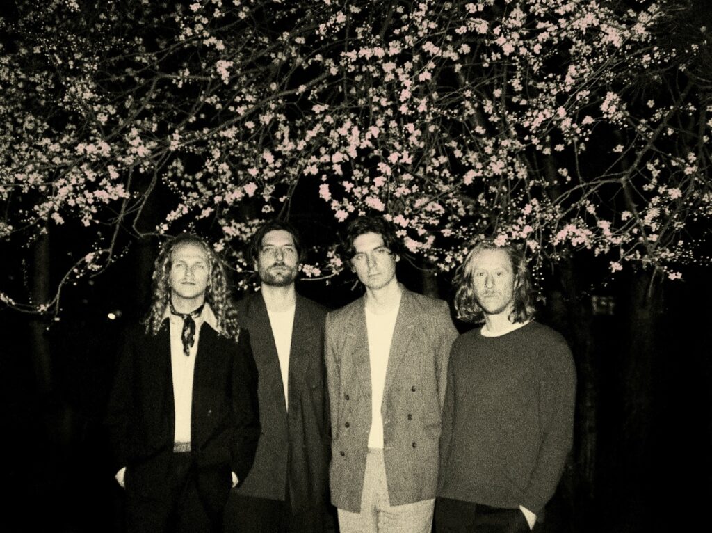Yin Yin - cherry blossom bw edit
