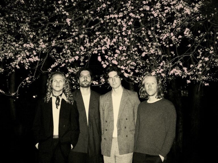 Yin Yin - cherry blossom bw edit