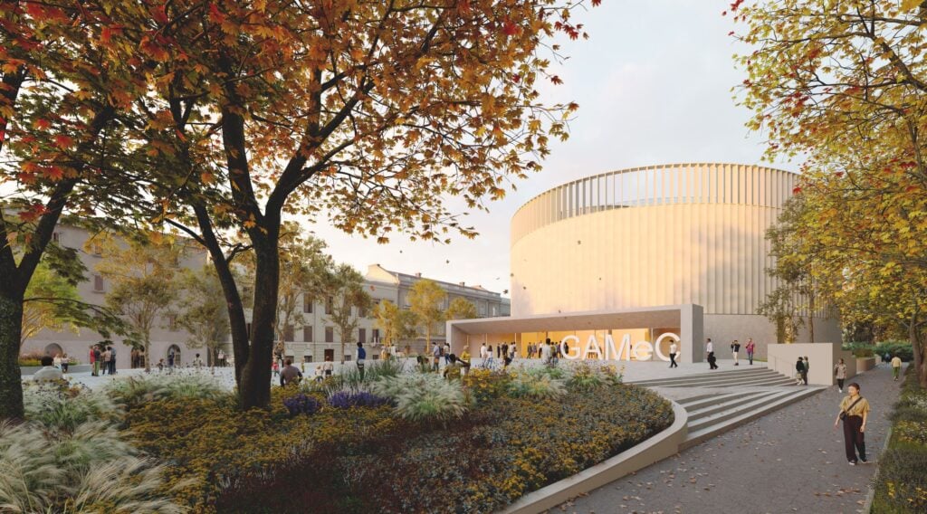 C+S Architects-Piazza GAMeC-Render by GDA-Visualization