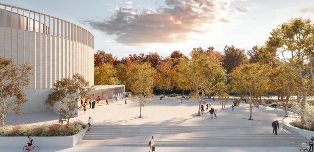 03 cs architects piazza gamec render by gda visualization formato web Il nuovo museo d’arte contemporanea di Bergamo avrà anche una piazza