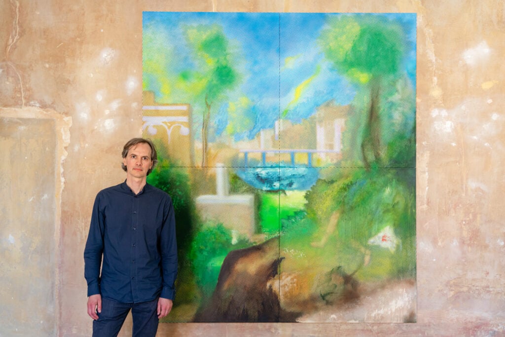 Intervista a Manuel Gualandi, il pittore che è entrato nella ‘Tempesta’ di Giorgione