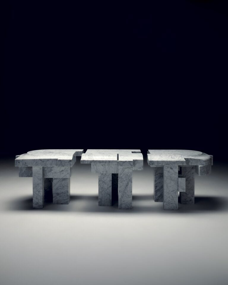 Agglomerati, Sho Ota Surfaced Bench, Photo Credit Mattia Parodi