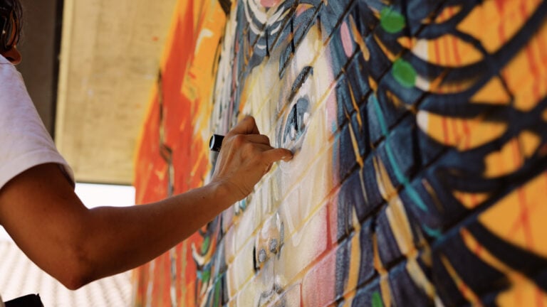 Alice Pasquini. Photo Giacomo Tonetto