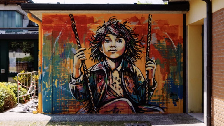 Alice Pasquini. Photo Giacomo Tonetto