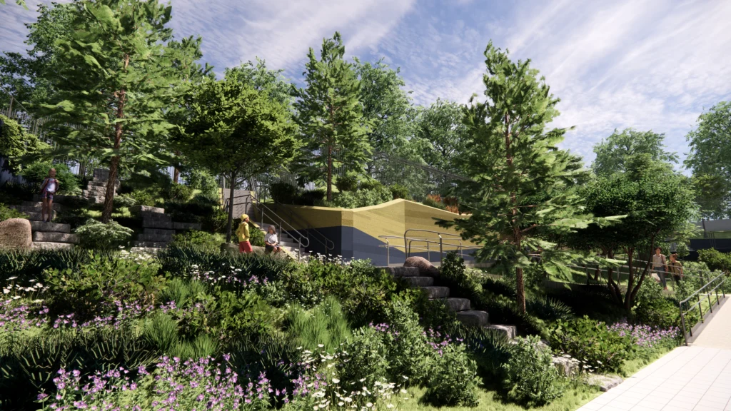 Il progetto per il nuovo giardino del Brooklyn Children's Museum