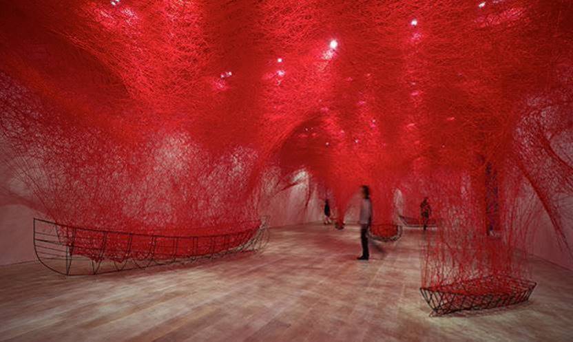 Chiharu Shiota – The Soul Trembles