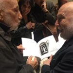 Gianni Berengo Gardin alla mostra Vera fotografia, a cura di Alessandra Mammì e Alessandra Mauro, al Palazzo delle Esposizioni di Roma, Ph Roberto Koch