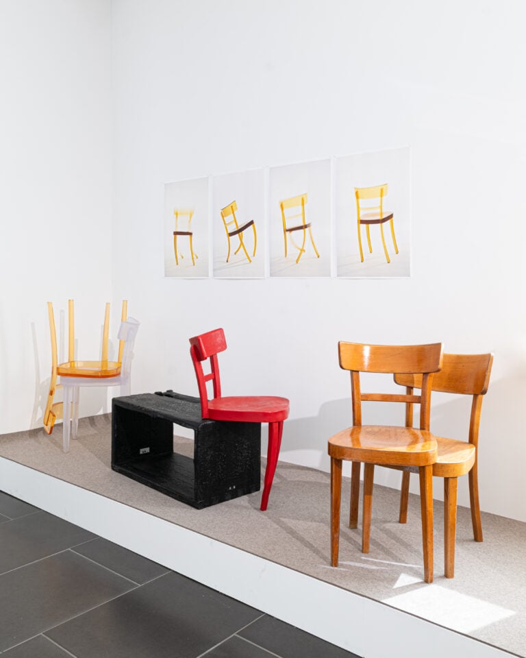 Installation Images of Rolf Sachs Be-rühren, at Kunsthalle Schweinfurt. Room 2 - HorgenGlarus. Photography by Luisa Porta
