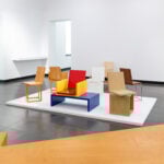 Installation Images of Rolf Sachs Be-rühren, at Kunsthalle Schweinfurt. Room 4 - Modular Furniture. Photography by Luisa Porta
