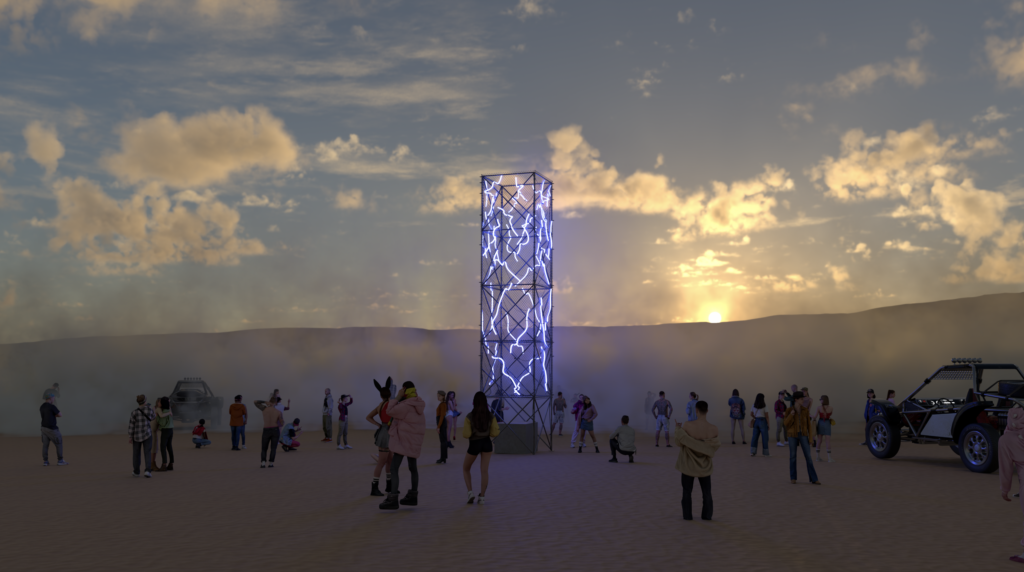 Torna il famoso festival Burning Man nel deserto del Nevada. Tra le opere anche un progetto italiano