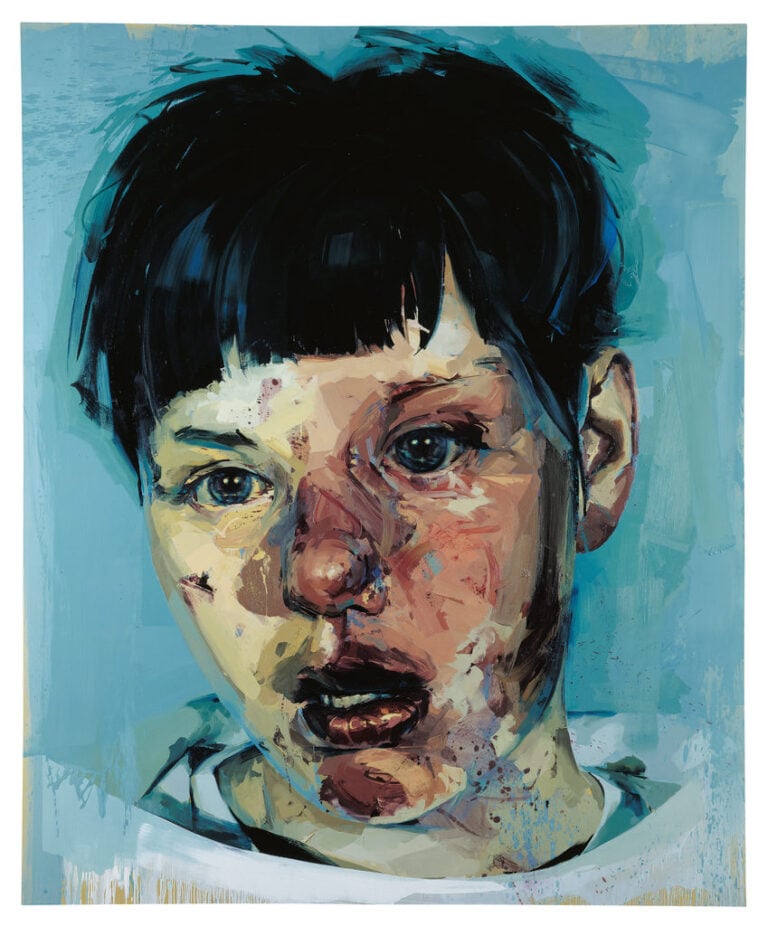 Stare, 2004-2005 by Jenny Saville, The Board Art Foundation © Jenny Saville, Courtesy Gagosian