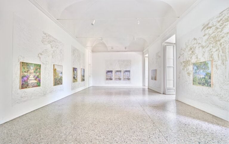 Stefano Arienti, Ut pictura poësis, Galleria Christian Stein, Installation View, Milano. Courtesy: GALLERIA CHRISTIAN STEIN