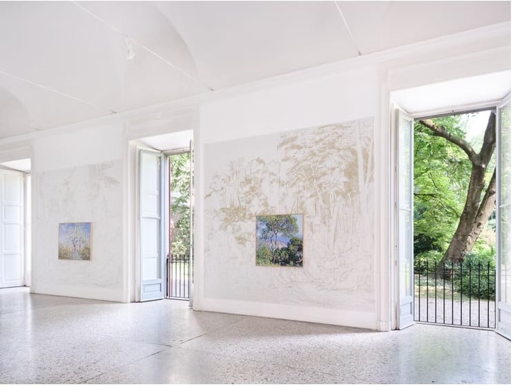 Stefano Arienti, Ut pictura poësis, Galleria Christian Stein, Installation View, Milano. Courtesy: GALLERIA CHRISTIAN STEIN