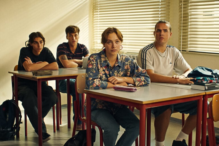 Giacomo Covi, Stella Wendick, Samuel Volturno, Pietro Giustolisi in Un anno di scuola
