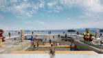 1078 + 1 ISLANDS Renovation Project, Hangzhou (Cina), 2024, vista dalla loggia. Crediti render Barreca & La Varra