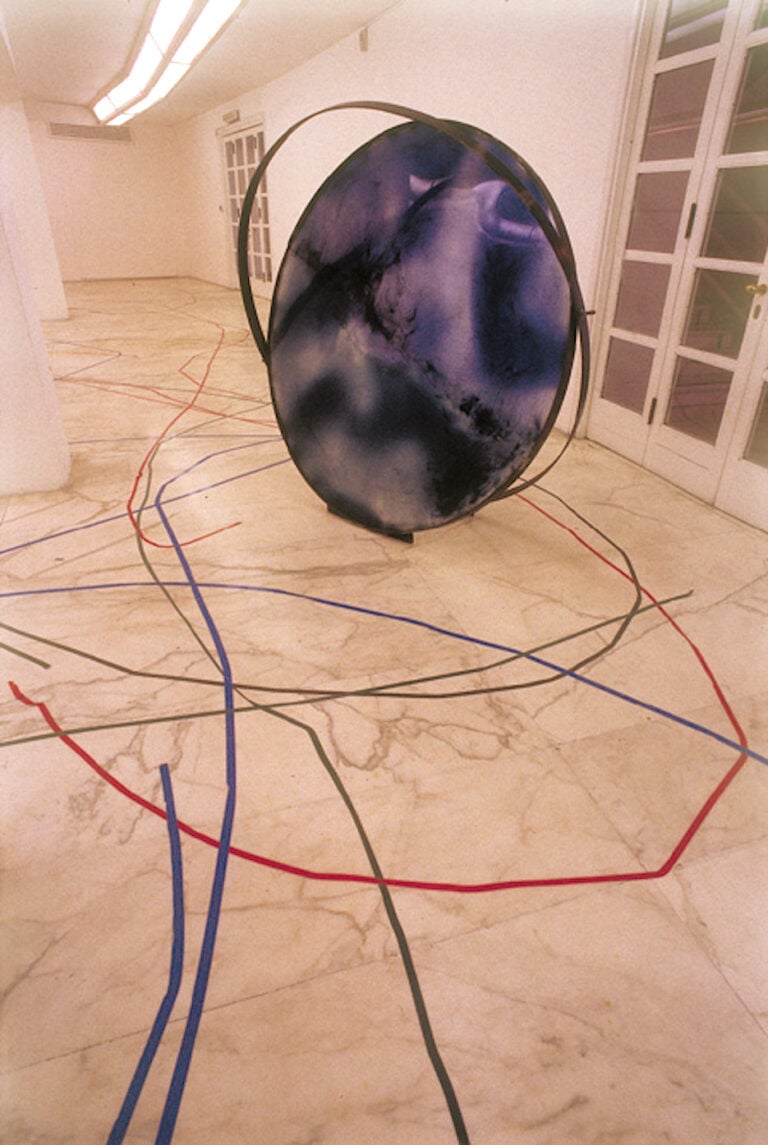 Cloti Ricciardi, installazione