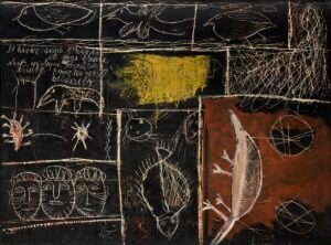 Slavko Kopač - Il tesoro nascosto. Arte informale surrealismo art brut