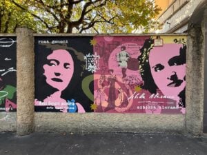 A Milano un nuovo murale per onorare otto donne pioniere del femminismo