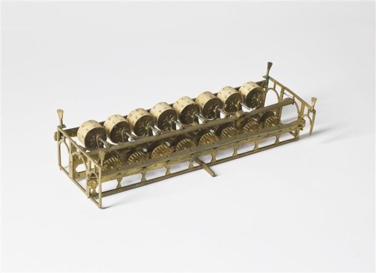 Blaise Pascal (1623-1662) La Pascaline, machine d’arpentage -