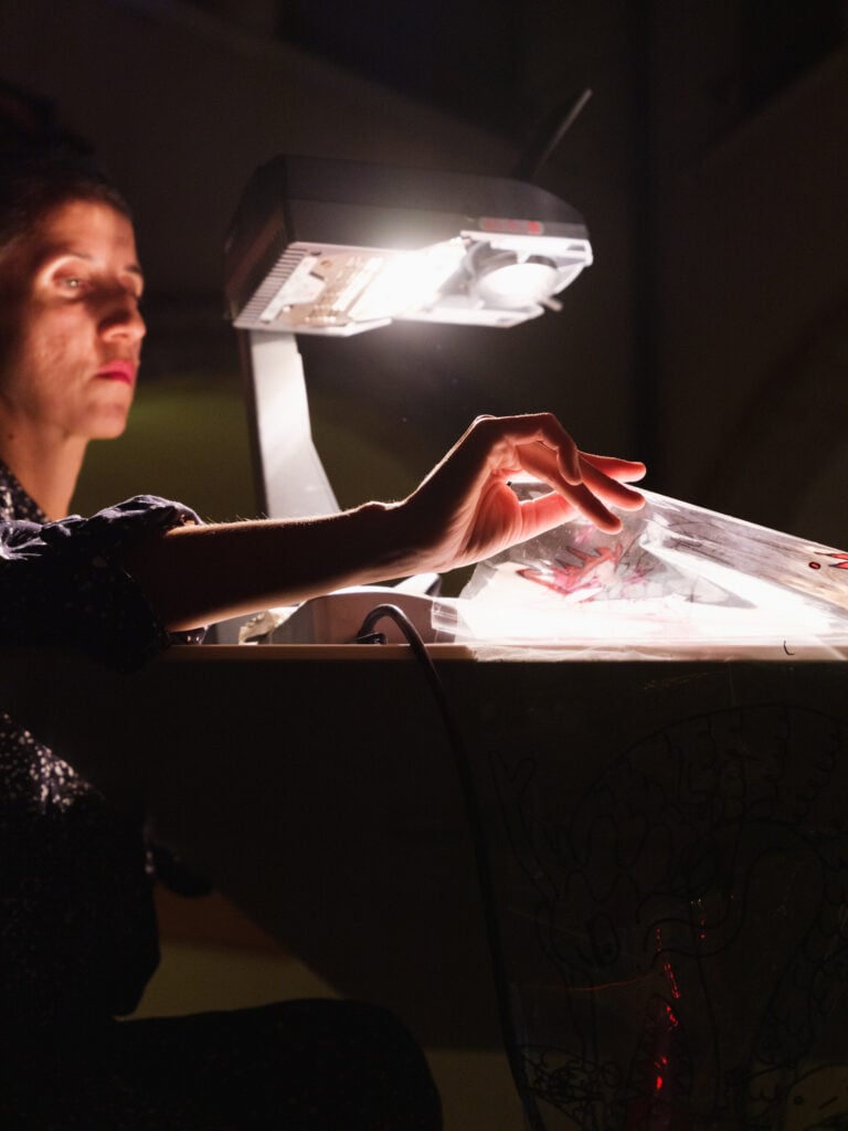 Book Look 2025, Associazione Obliquo, installation veiw at Ex Convento di San Francesco, Pordenone. Photo Luigi Chiapolino