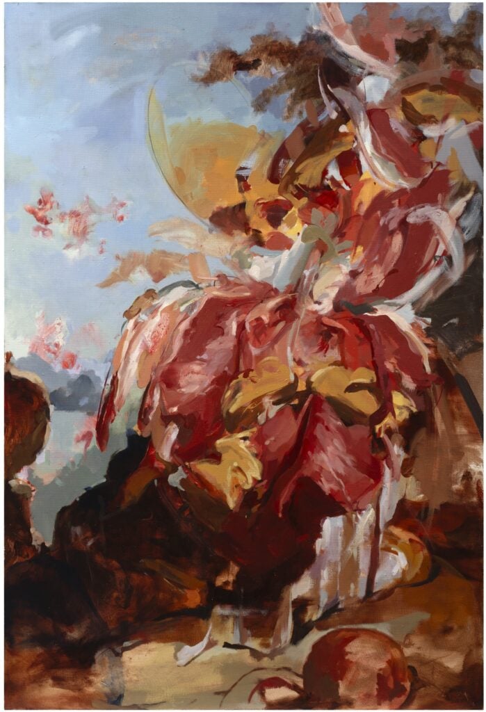 Flora Yukhnovich, My Body knows Un-Heard of Songs, 2017. Courtesy Phillips