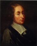 Francia, Clermont-Ferrand. Ritratto di Blaise Pascal al Musée d’Art Roger-Quillot
