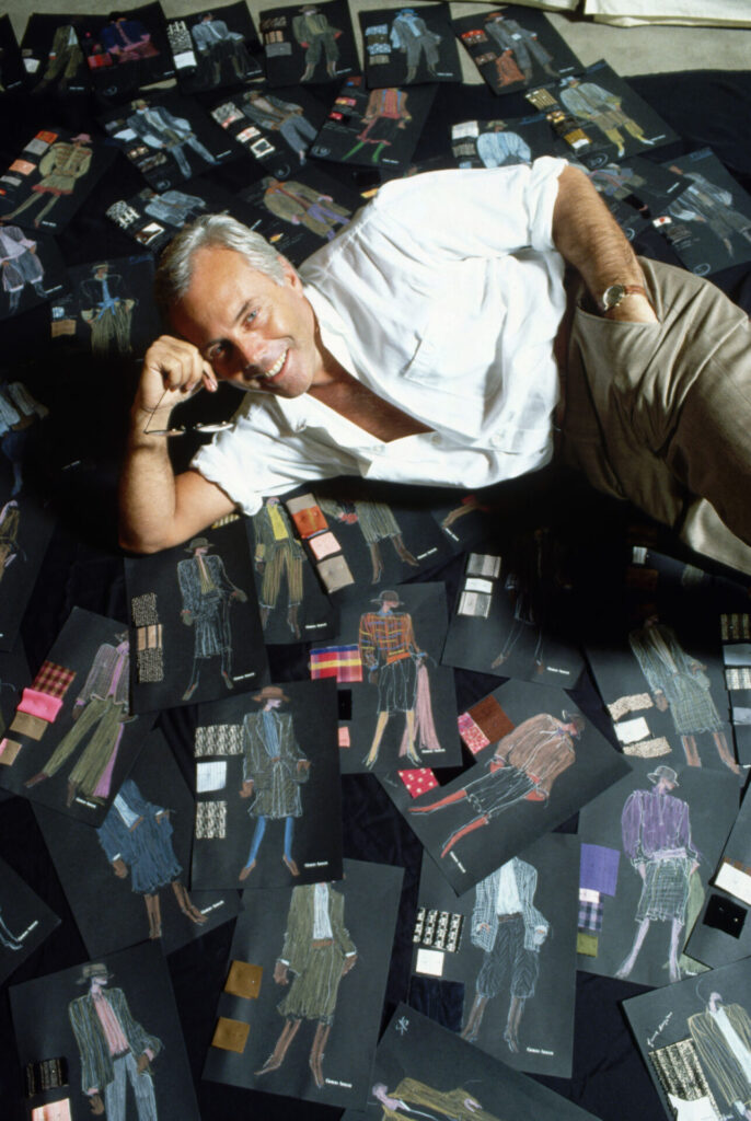 Giorgio Armani Photo by Vittoriano Rastelli/CORBIS/Corbis via Getty Images