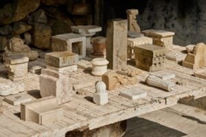 La rinascita delle “forme perdute”. A Beirut un progetto di design sugli scarti di marmo