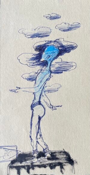 Antonio Carena - Ama il prossimo disegno