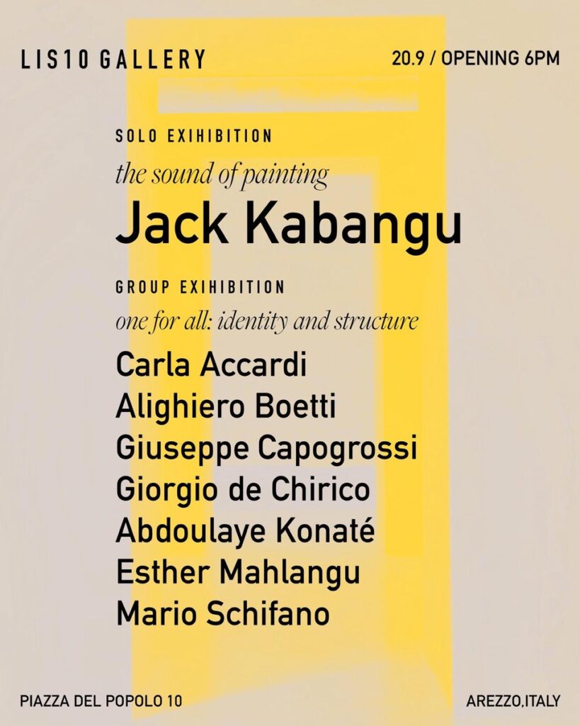 Jack Kabangu / One for all: identity and structure