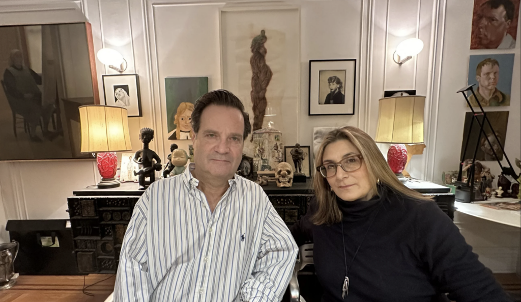 John Post Lee e Karin Bravin. Ph. Charlotte Bravin Lee