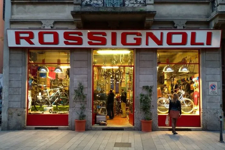 La ciclofficina Rossignoli di Milano