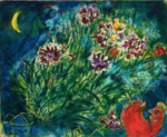 Marc Chagall, Les fleurs de l'amour ou Les iris. Courtesy Sotheby's