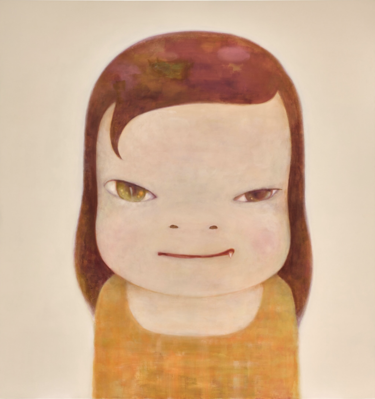 Yoshitomo Nara, Can't Wait 'til the Night Comes. Courtesy Sotheby's