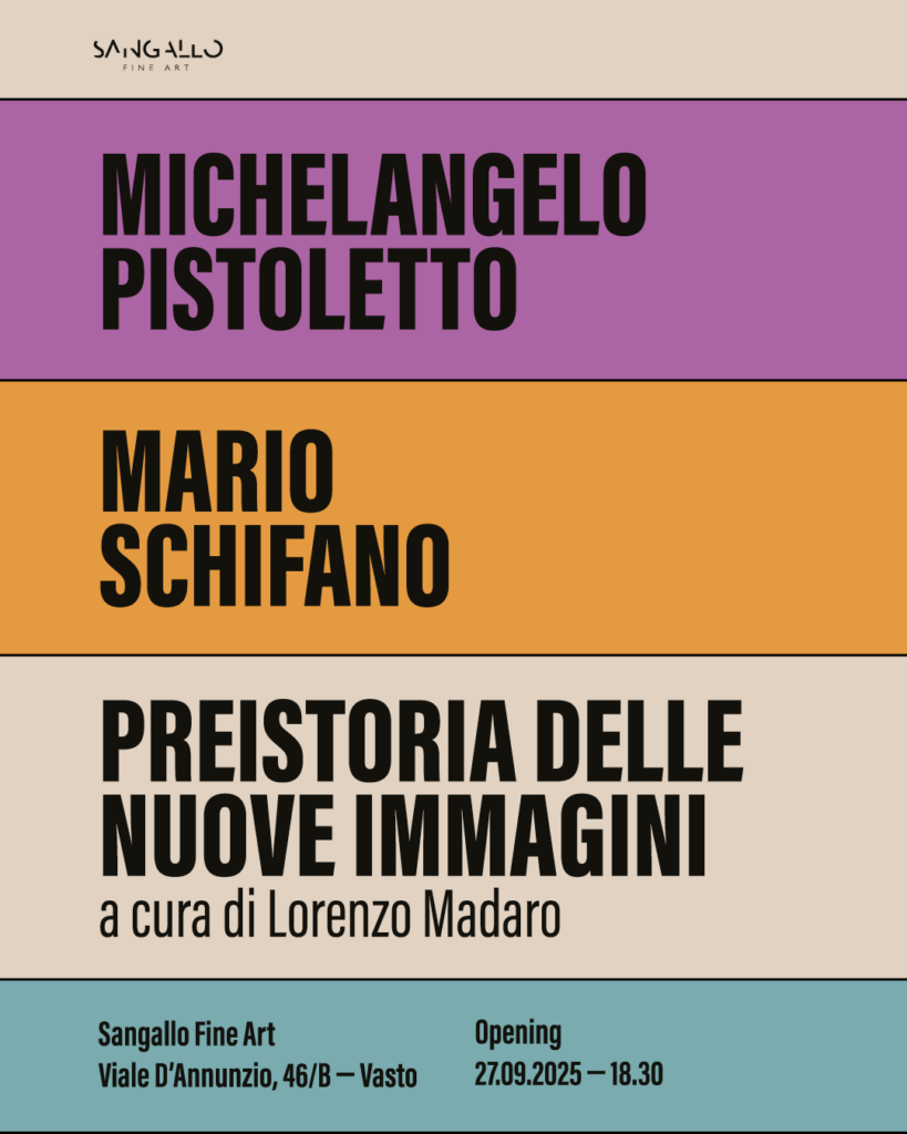 Michelangelo Pistoletto / Mario Schifano – Preistoria delle nuove immagini