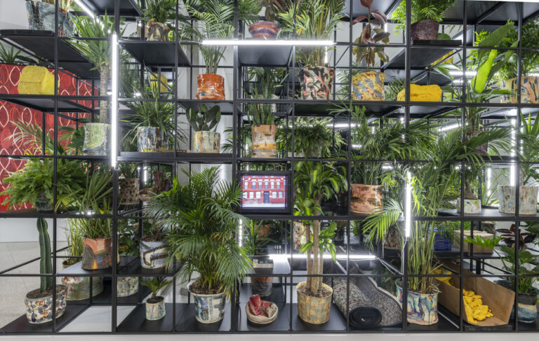 Rashid Johnson Poem for Deep Thinkers-installation view