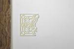 RUINA - Carmela de Falco, Dentro, fuori n.1, 2024, zucchero, resina, 45x38x1cm, Courtesy l'artista e Galleria Alfonso Artiaco, Napoli