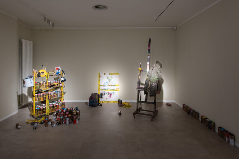sab4577 Lo street artist Mr. Savethewall è protagonista a Lugano di una mostra di pittura