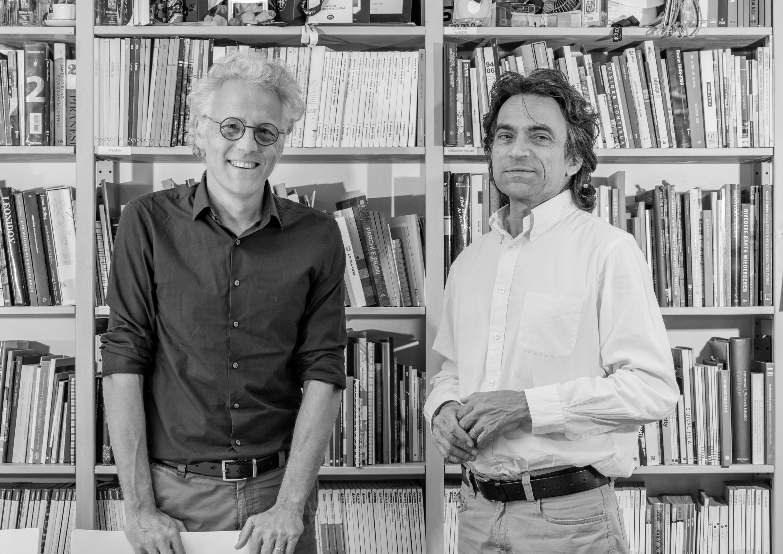 Un ritratto degli architetti Gianandrea Barreca e Giovanni La Varra. Crediti fotografici Carola Merello