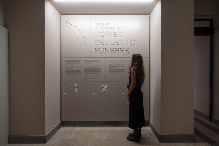 unnamed 2 1 Il Museo Nazionale Etrusco di Villa Giulia a Roma punta anche sull'arte contemporanea. E nell'Ipogeo arriva un allestimento immersivo