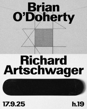 Brian O'Doherty / Richard Artschwager